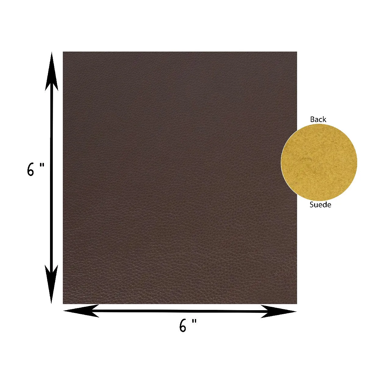 Genuine Leather Tooling and Crafting Sheets | Heavy Duty Full Grain Cowhide (2mm) | Flotter Brown