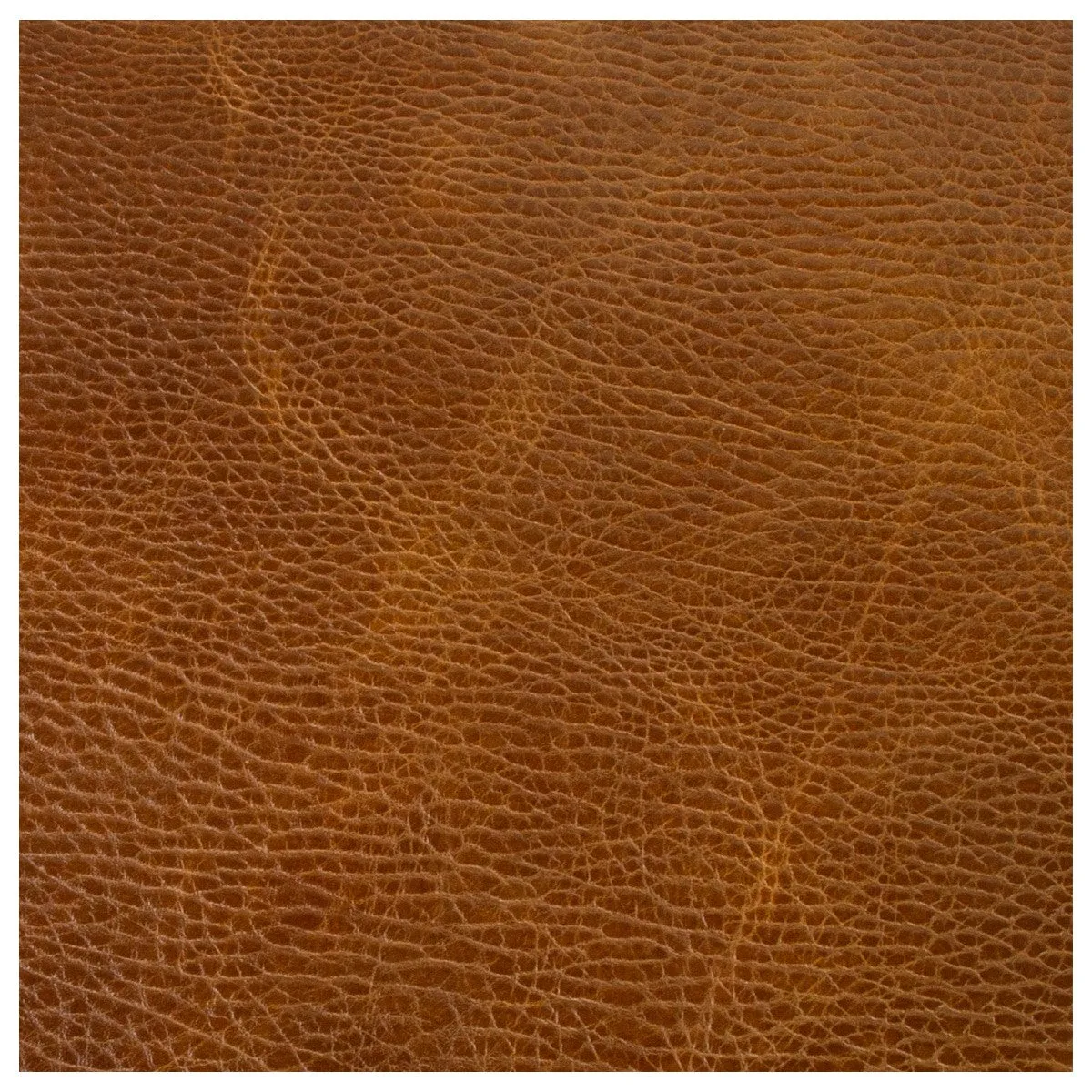 Genuine Leather Tooling and Crafting Sheets | Heavy Duty Full Grain Cowhide (3.00mm) | Arizona Cognac