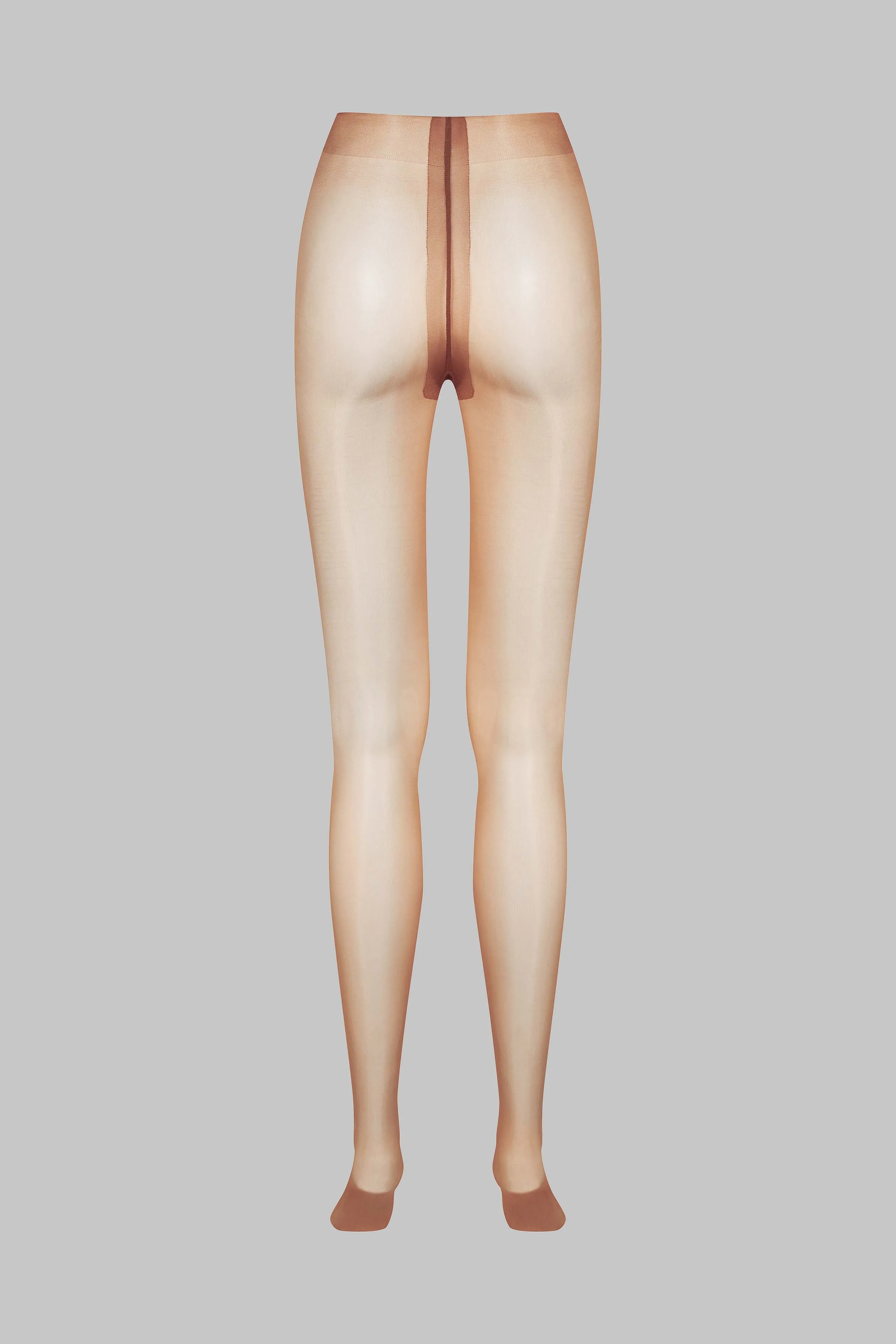 Sheer Glossy Nude Tights - 10 Denier - By Les Coquetteries