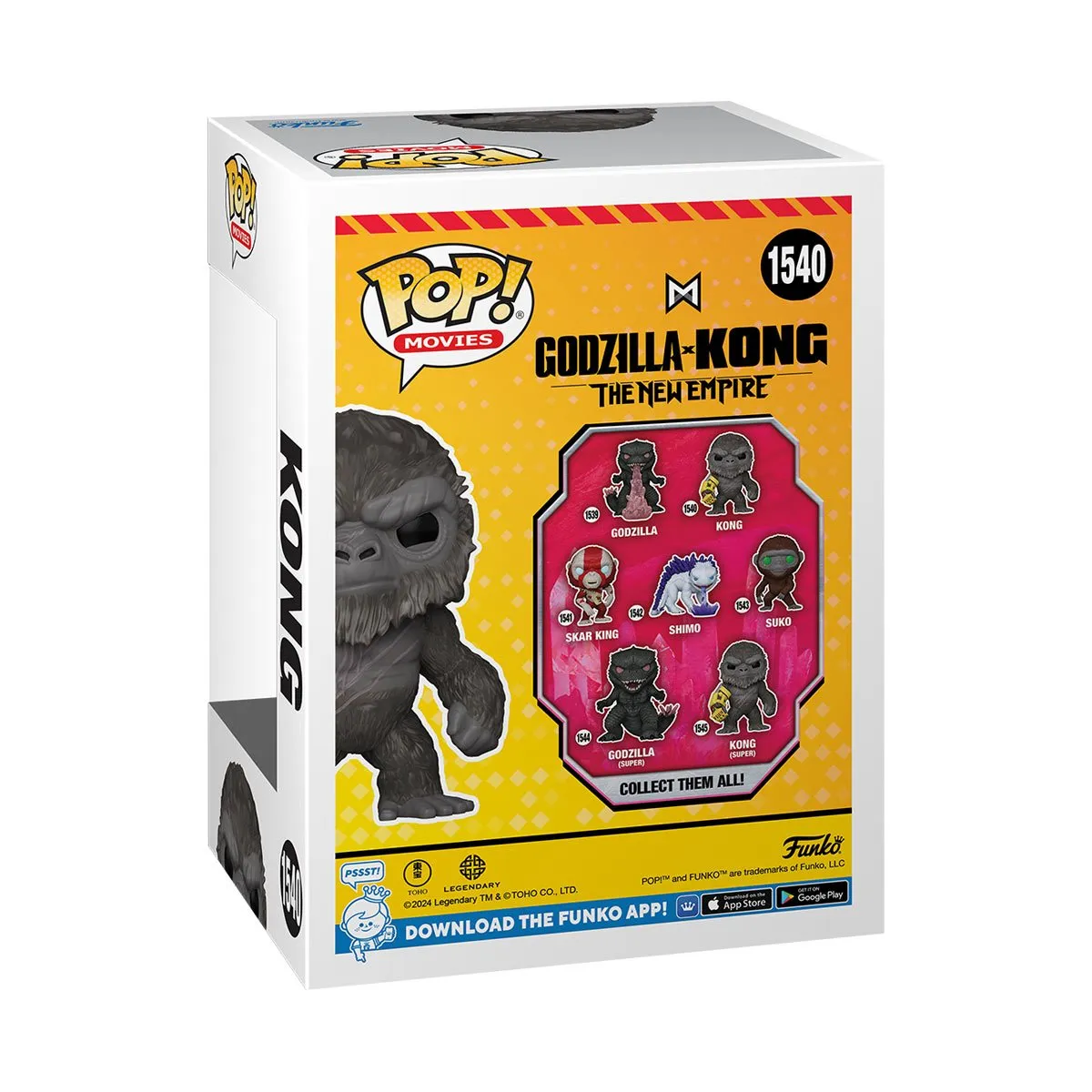 Godzilla x Kong: The New Empire Kong with Mechanical Arm Funko Pop! Vinyl Figure #1540