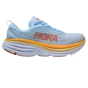 Womens Hoka Bondi 8 Wide Running Shoes - Summer Song/Country Air