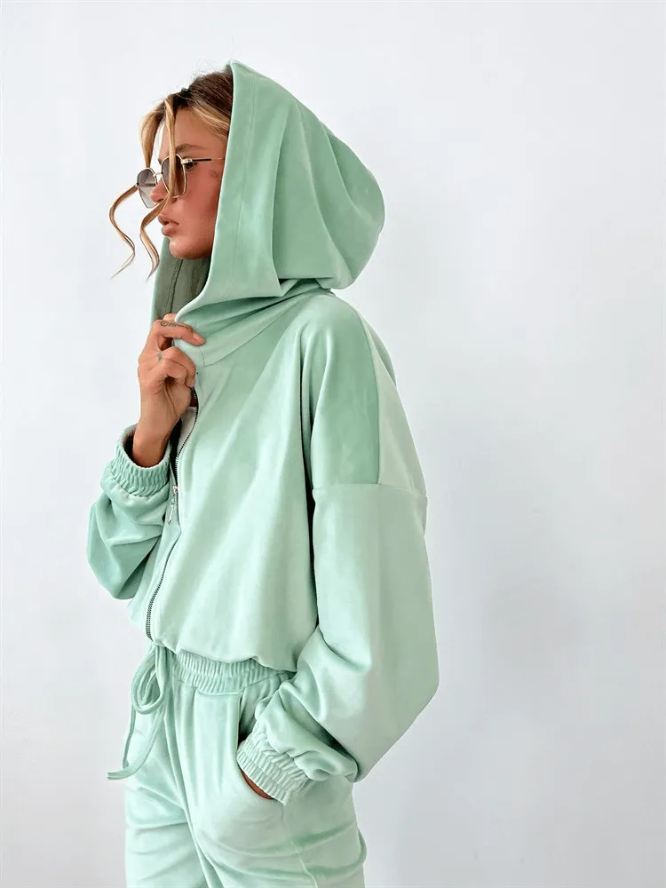 Hooded Fleece Suit