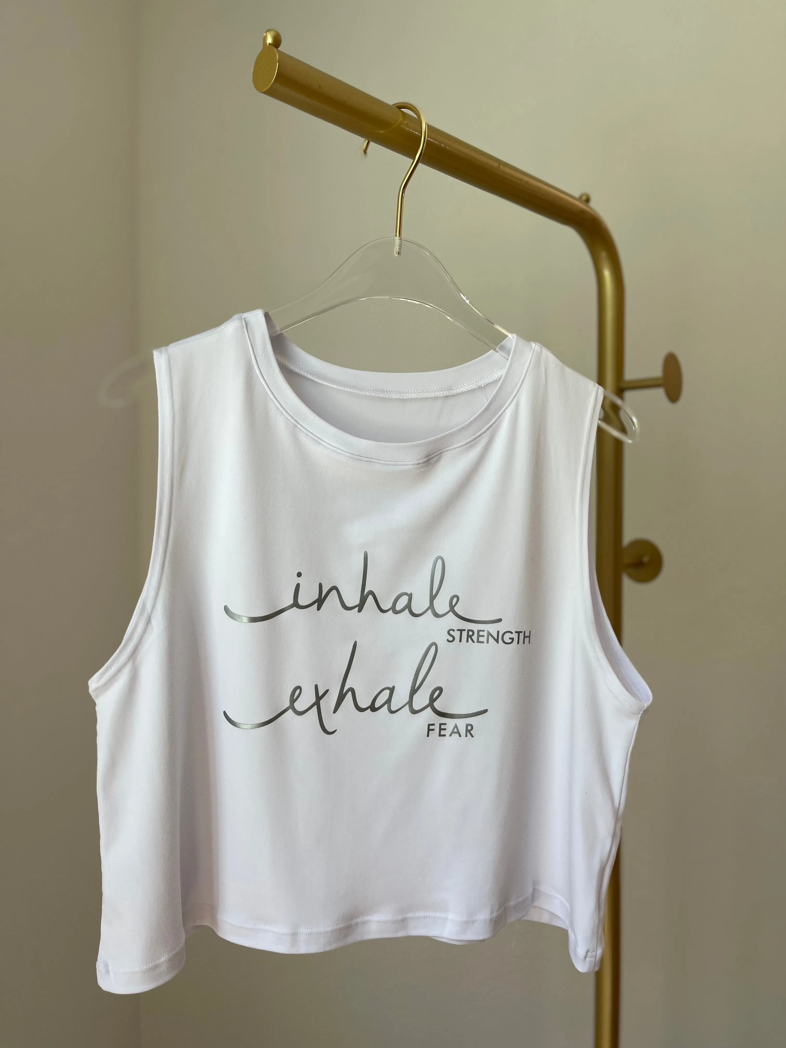 Inhale Exhale Crop Top