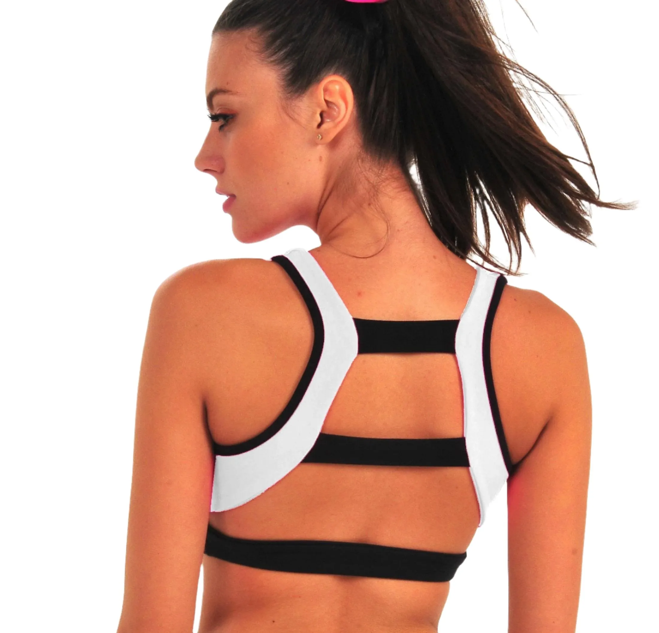 Last Chance! Bia Brazil Activewear Sexy Ladder Back Bra Top BT3302