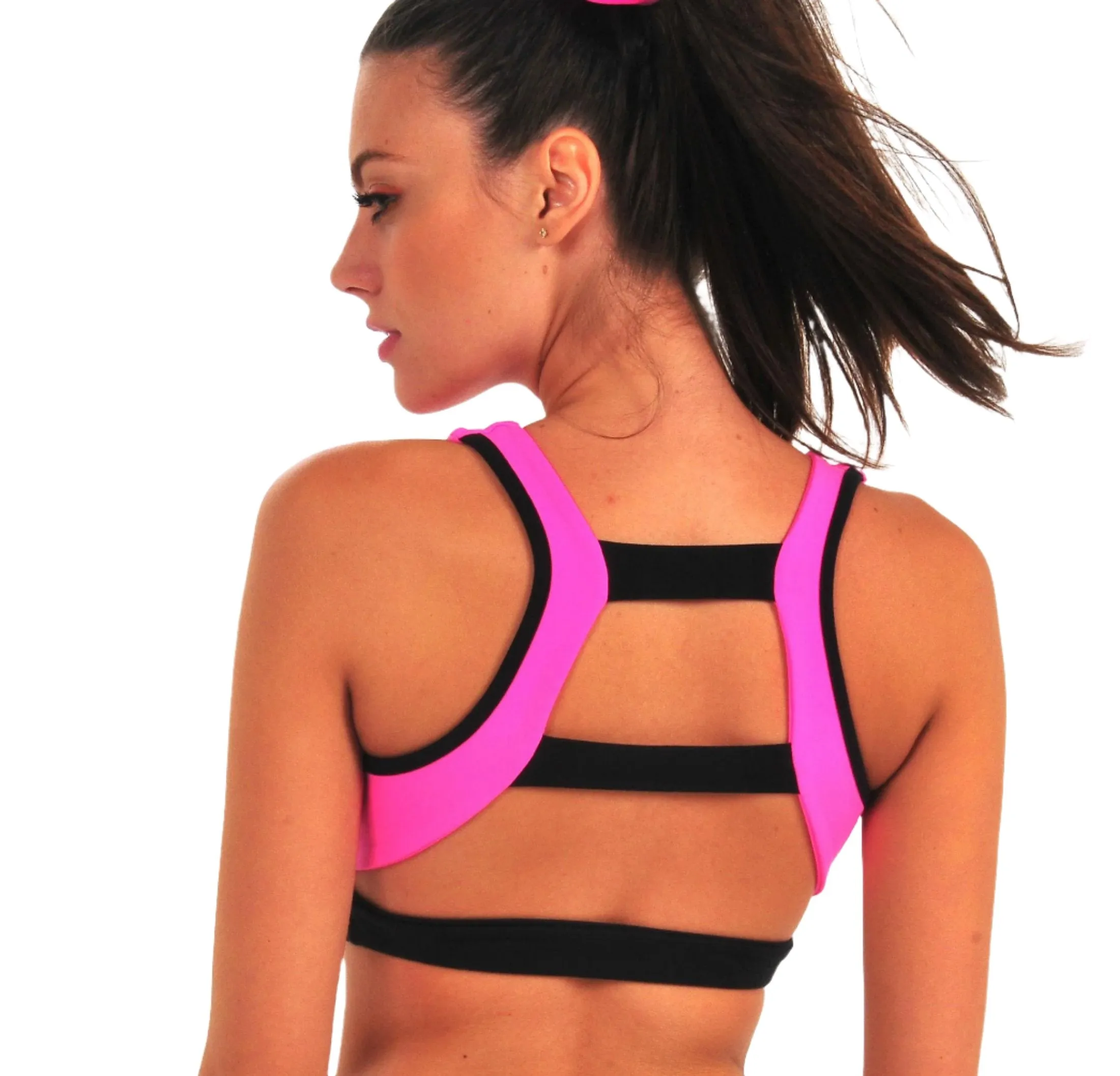 Last Chance! Bia Brazil Activewear Sexy Ladder Back Bra Top BT3302