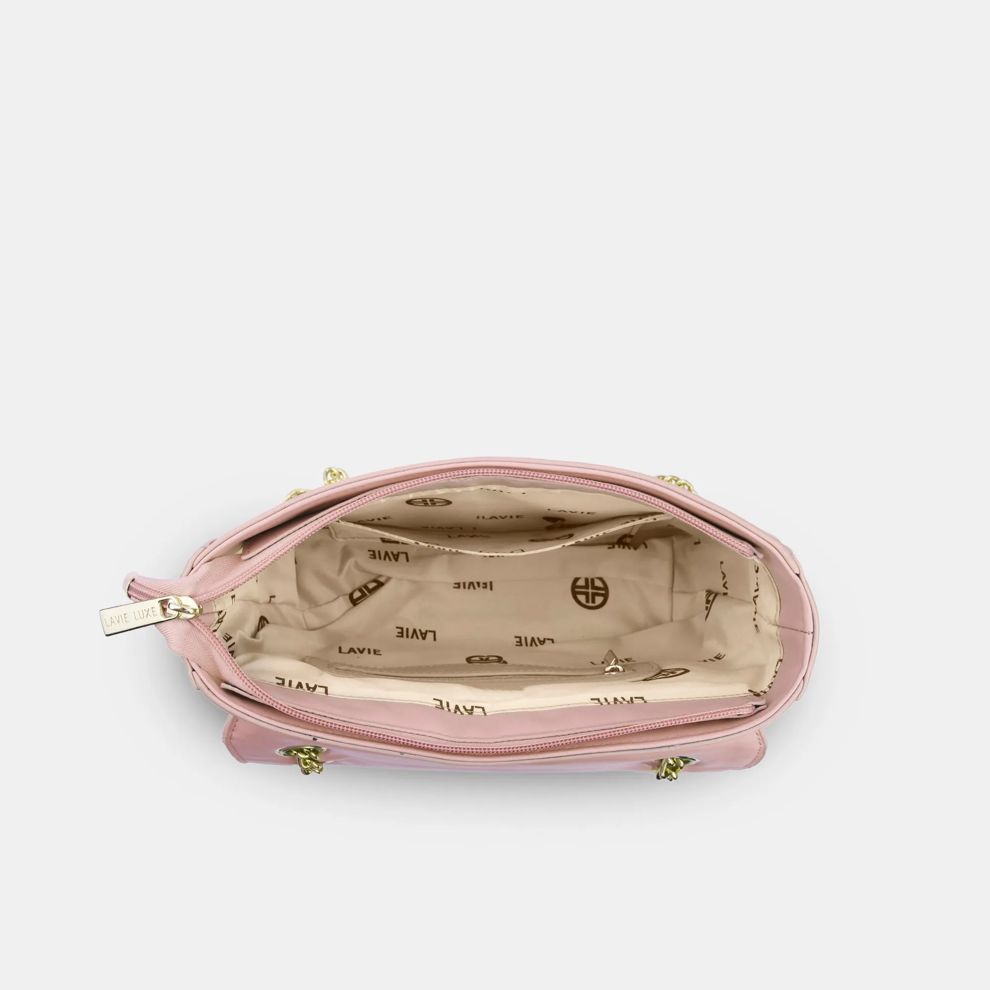 Lavie Luxe Caroline Rose Pink Medium Women's Sling Bag