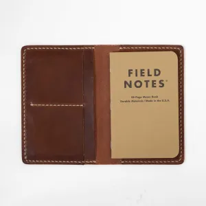 Medium Brown Notebook Wallet