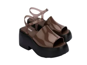 Melissa Pose AD Brown Platform Heel Sandal For Women