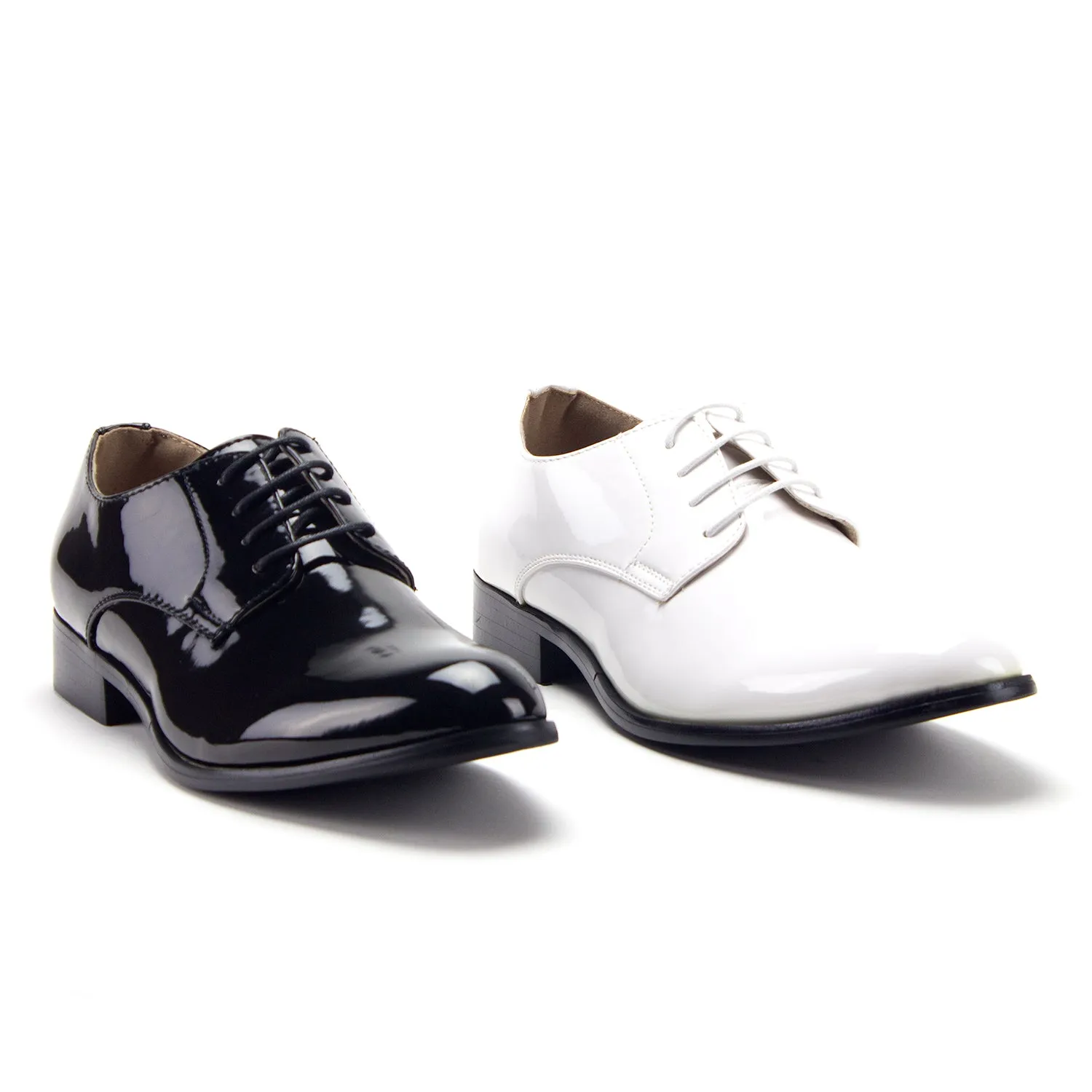 Men's 95101 Classic Patent Leather Formal Tuxedo Oxfords Dress Shoes