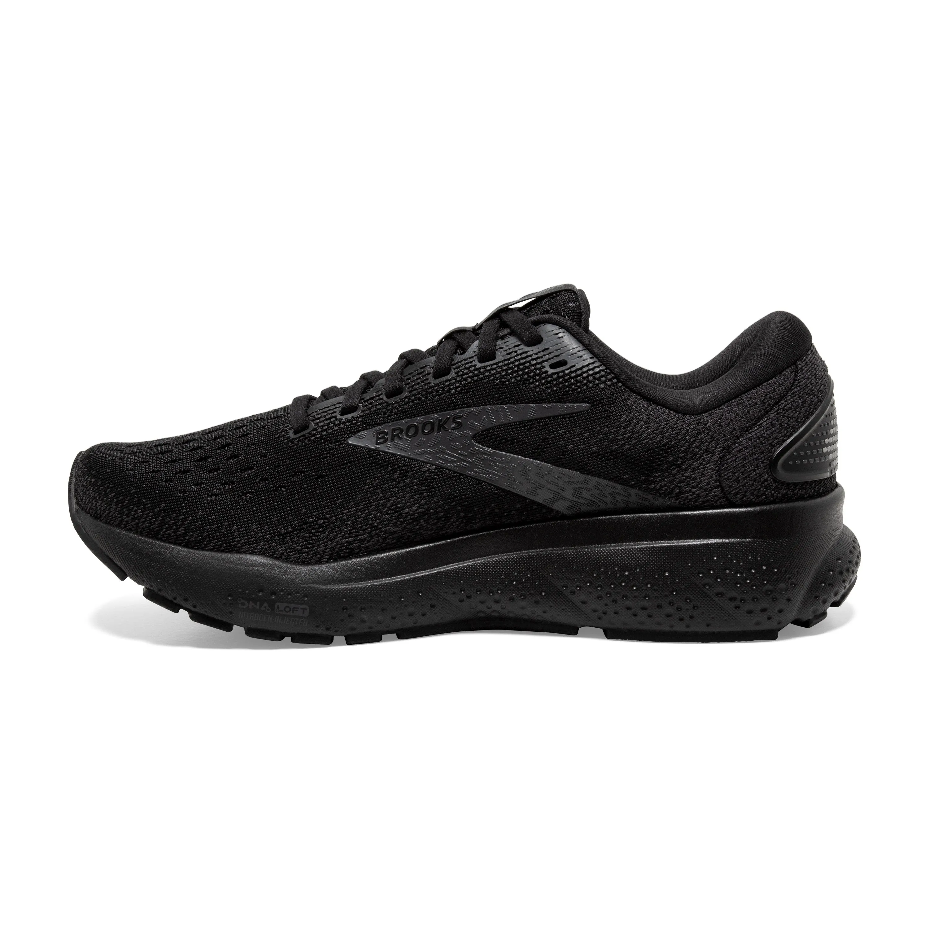 MEN'S GHOST 16 - WIDE 2E - 020 BLACK/BLACK