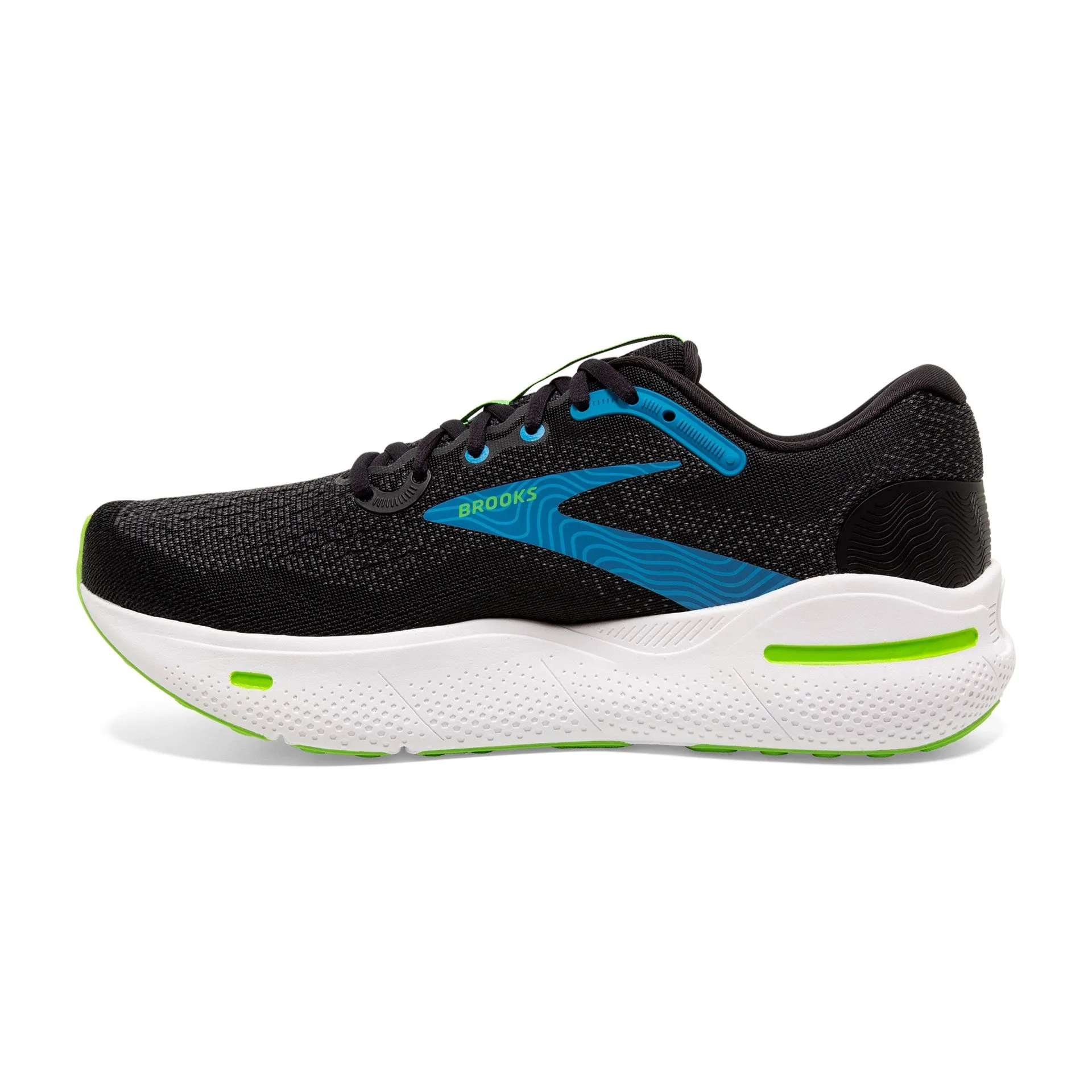 MEN'S GHOST MAX - WIDE 2E - 060 BLACK/ATOMIC BLUE