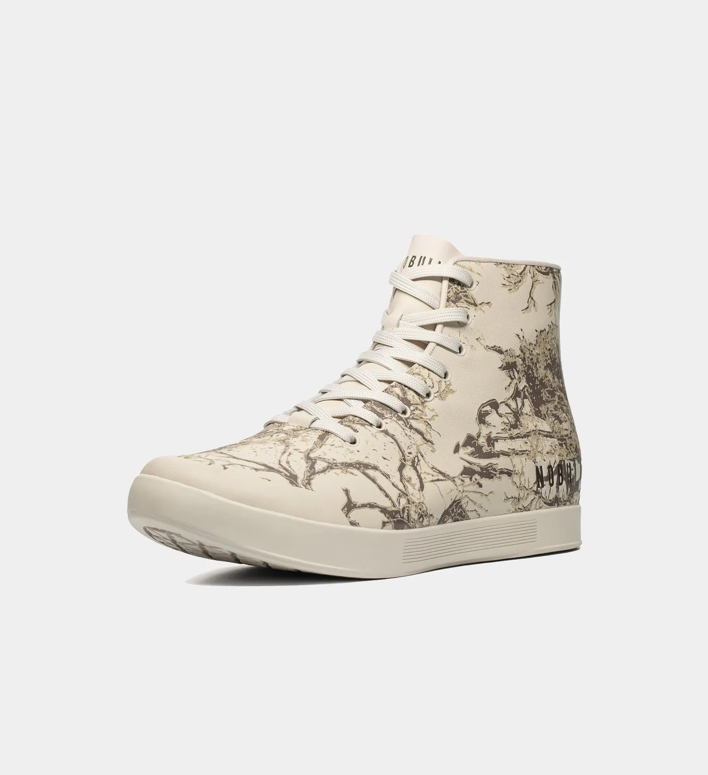 Men's Leather Trainer High-Top