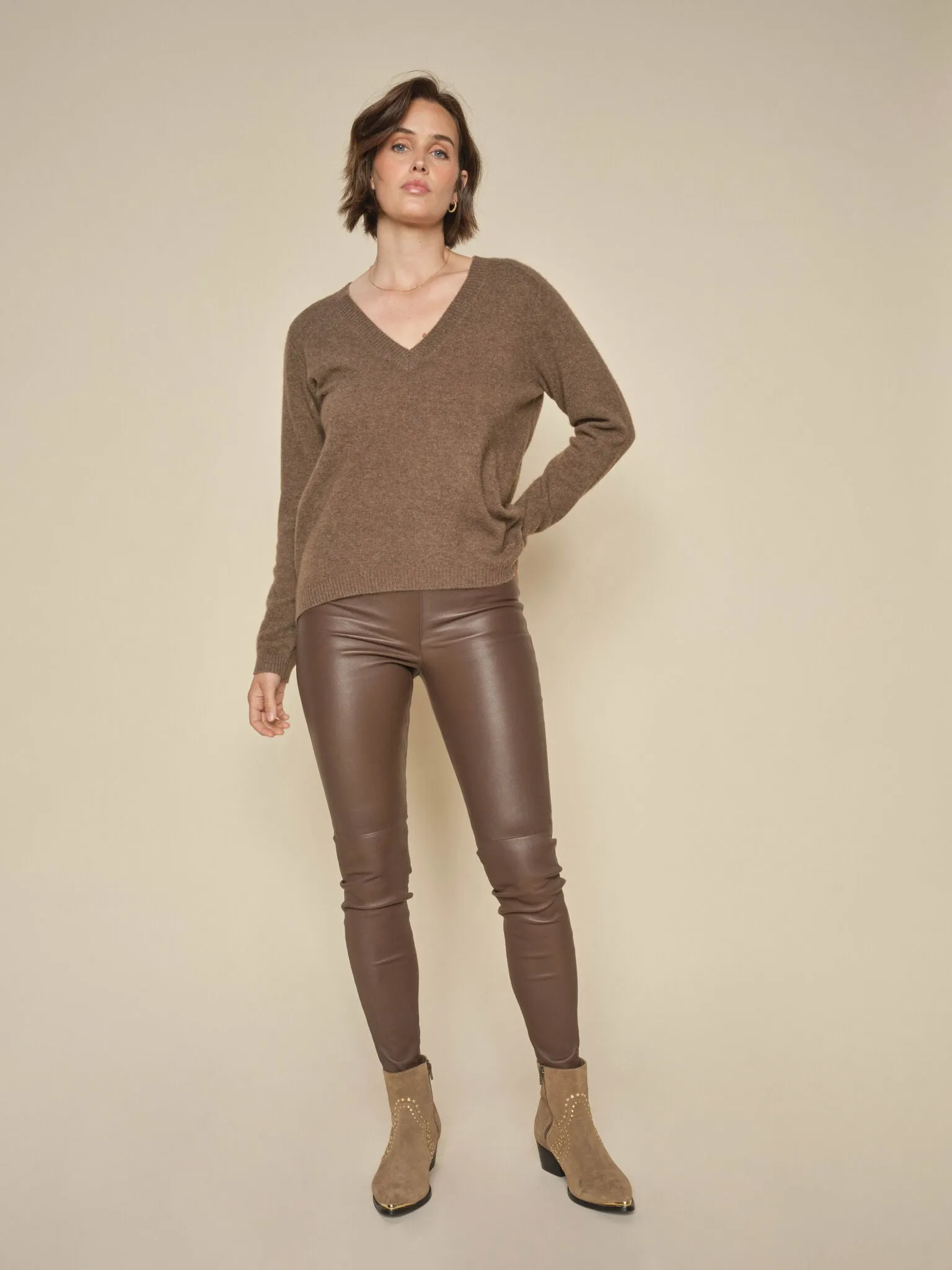 MMLucia Stretch Leather Legging