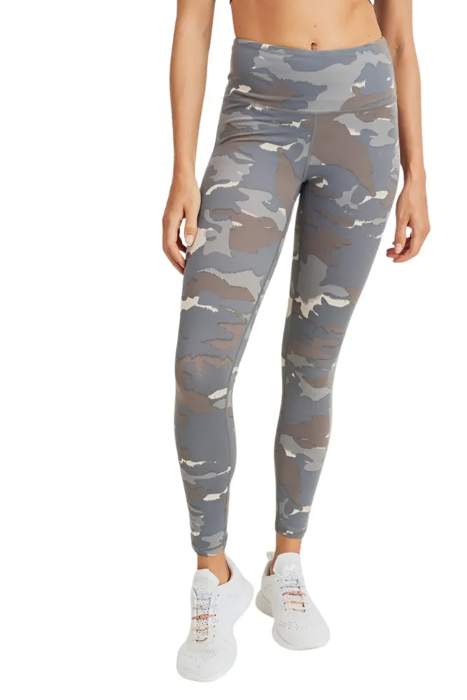 Mono B Army Print High-Waisted Leggings APH3005 and Plus