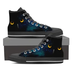 OWL EYES HIGH-TOP SHOES MENS - FREE SHIPPING WORLDWIDE