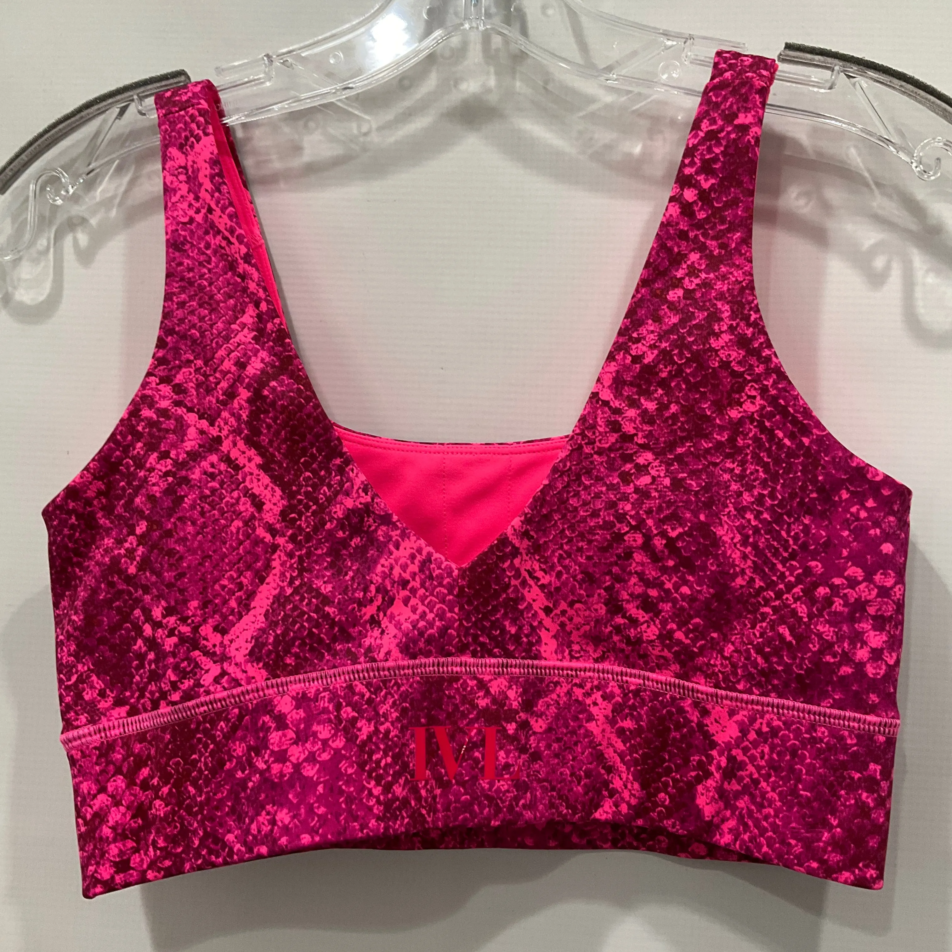 Pink & Purple Athletic Bra Ivl Collective, Size 6