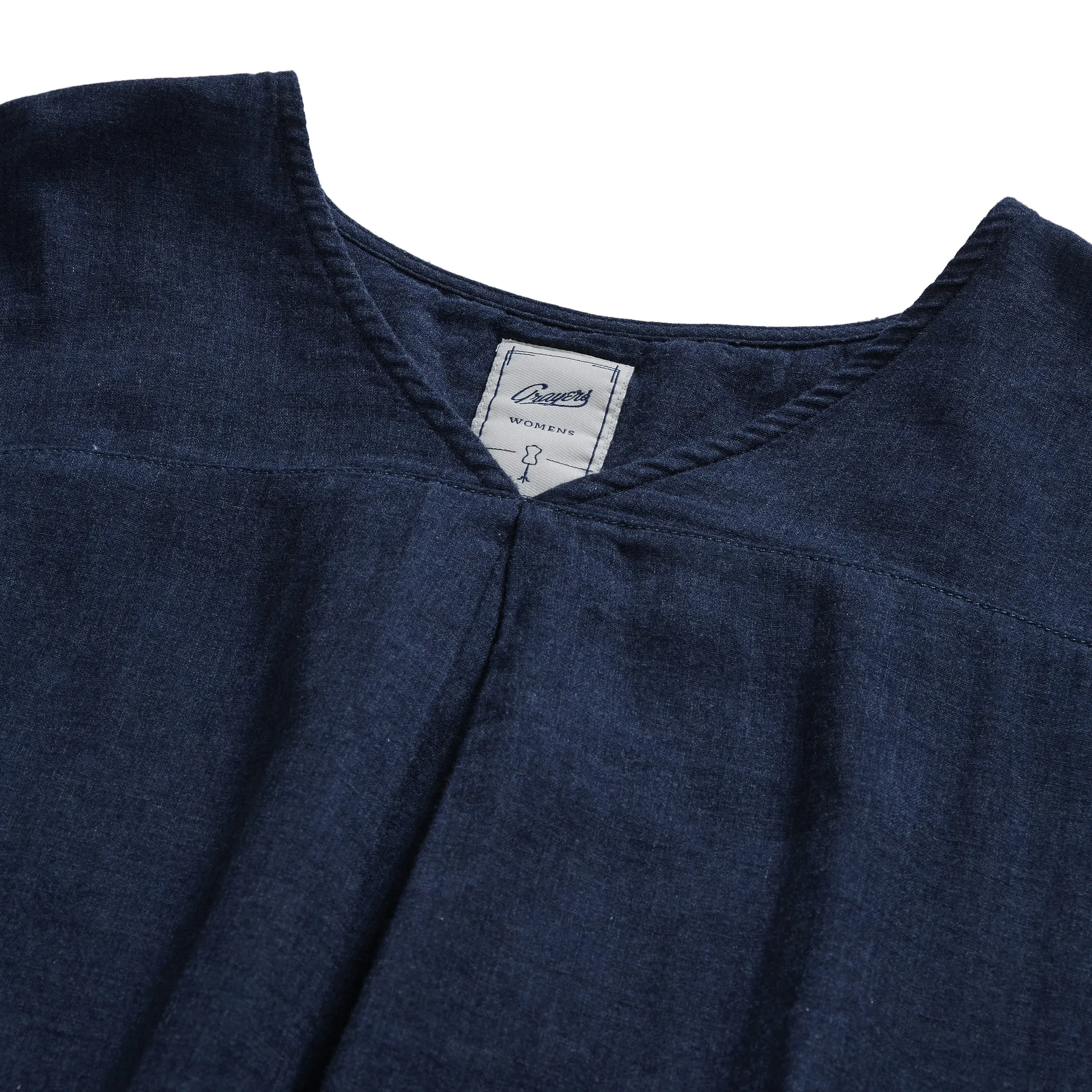 Priscilla Cocoon Dress - Navy Heather (Final Sale)