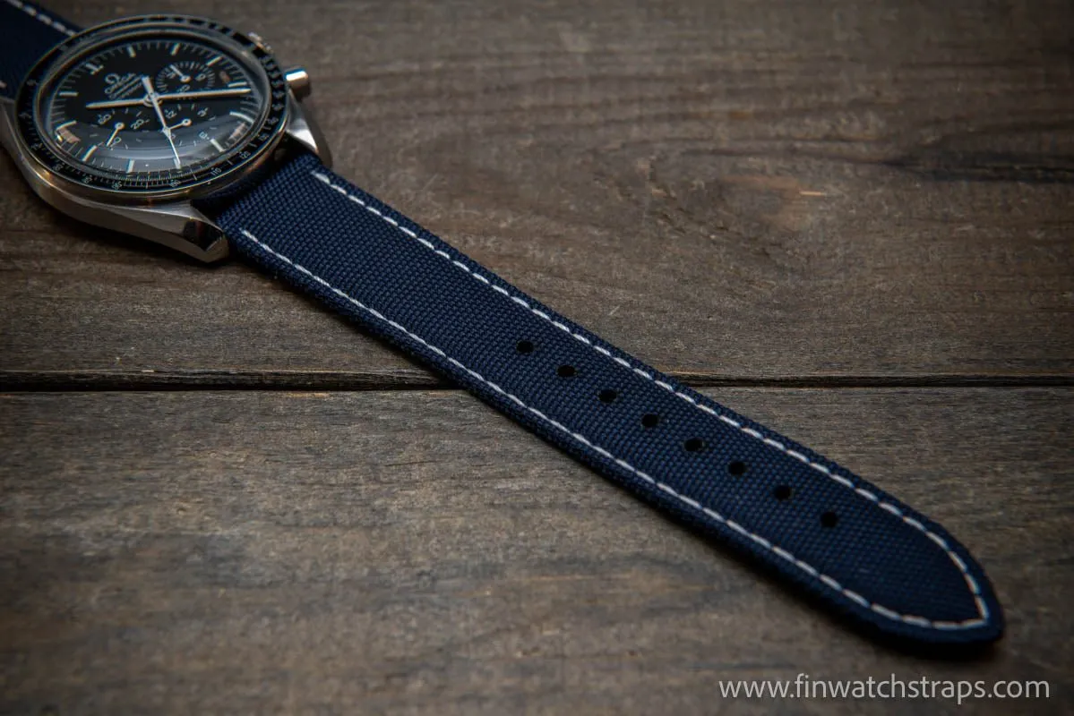 Sailcloth waterproof watch strap.