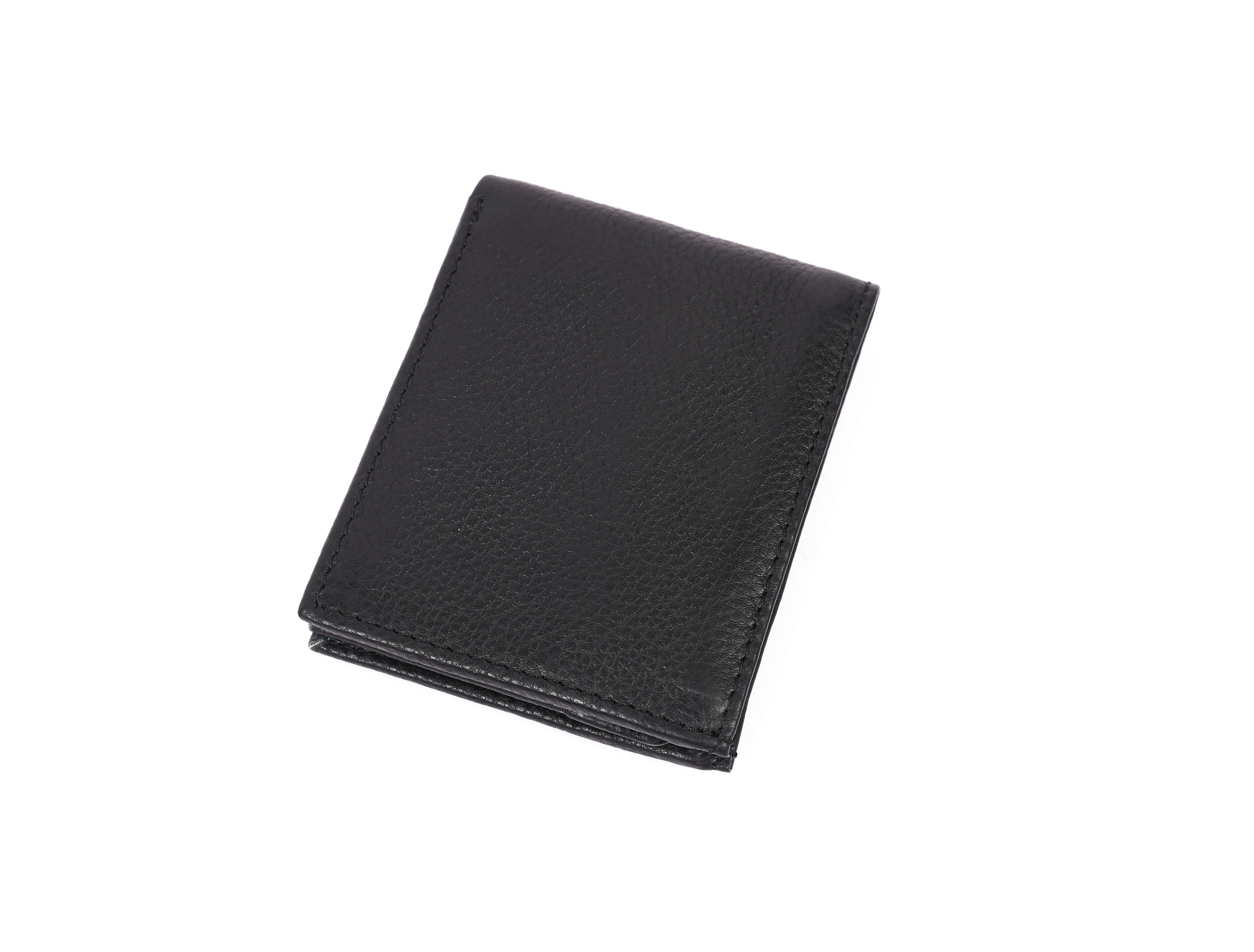 Sleek Black Leather Wallet - Style and Practicality Combined, Art:- LA-1408