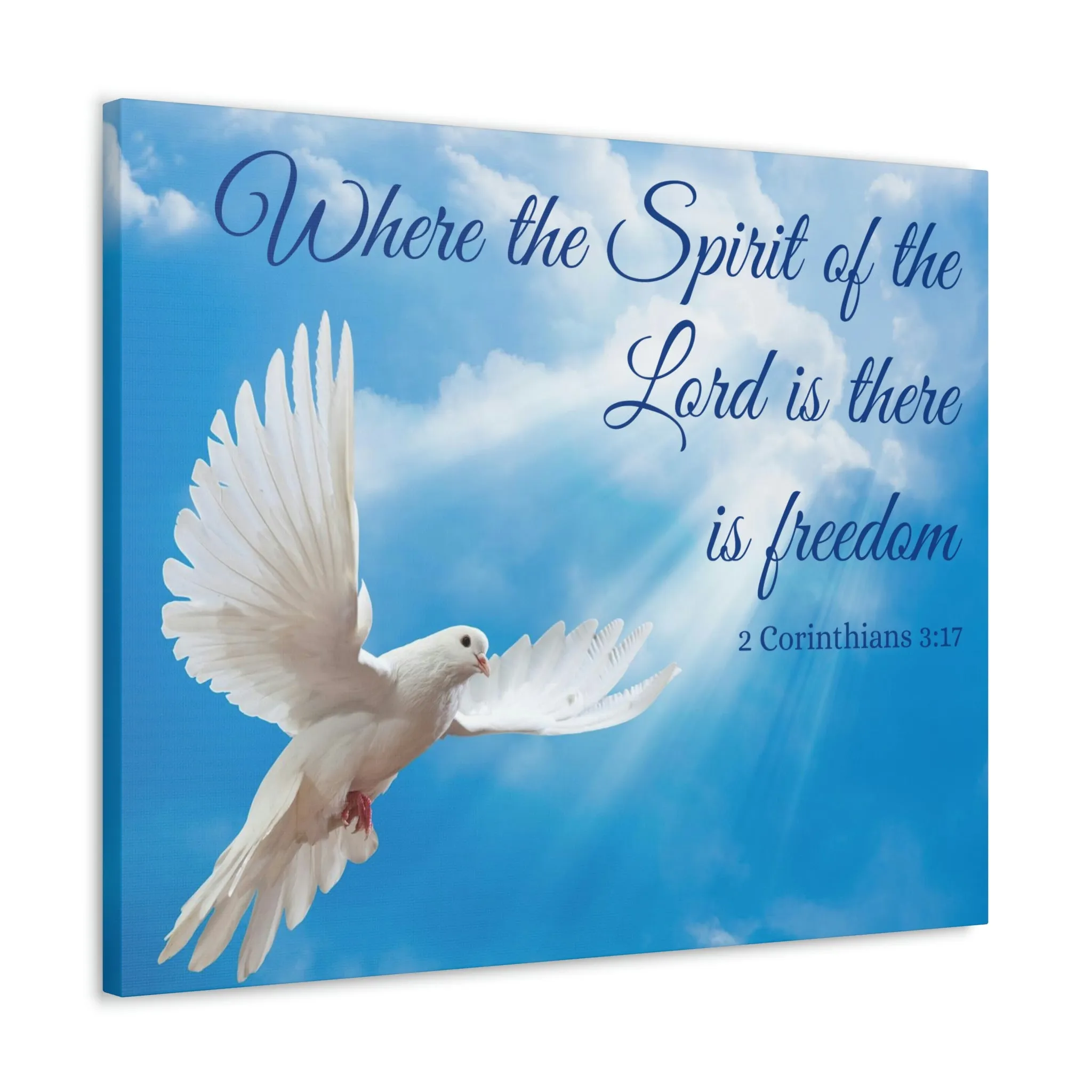 Spirit of the Lord Christian Canvas