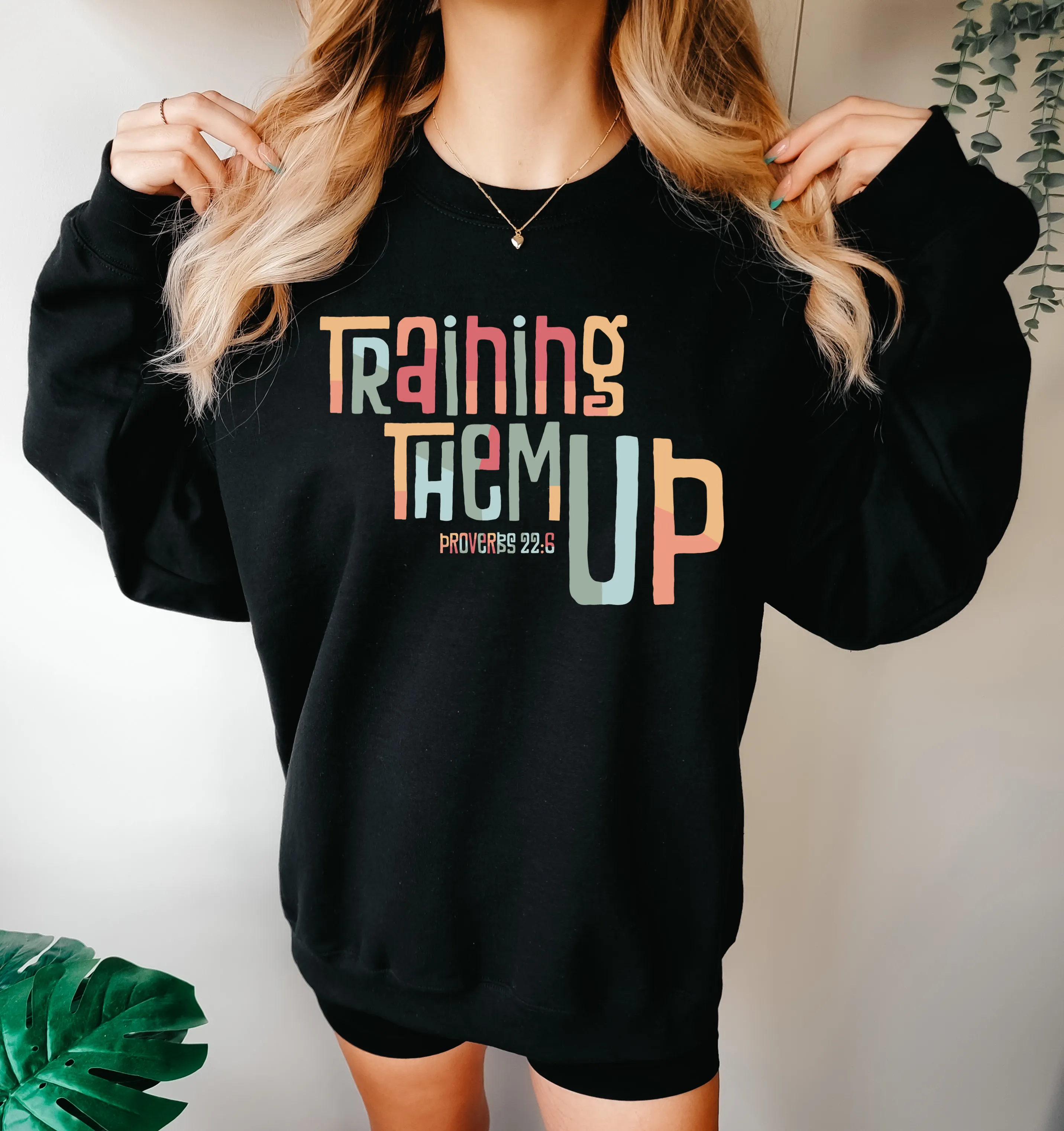 (SWEATSHIRT) Training Them Up Adult Sweatshirt