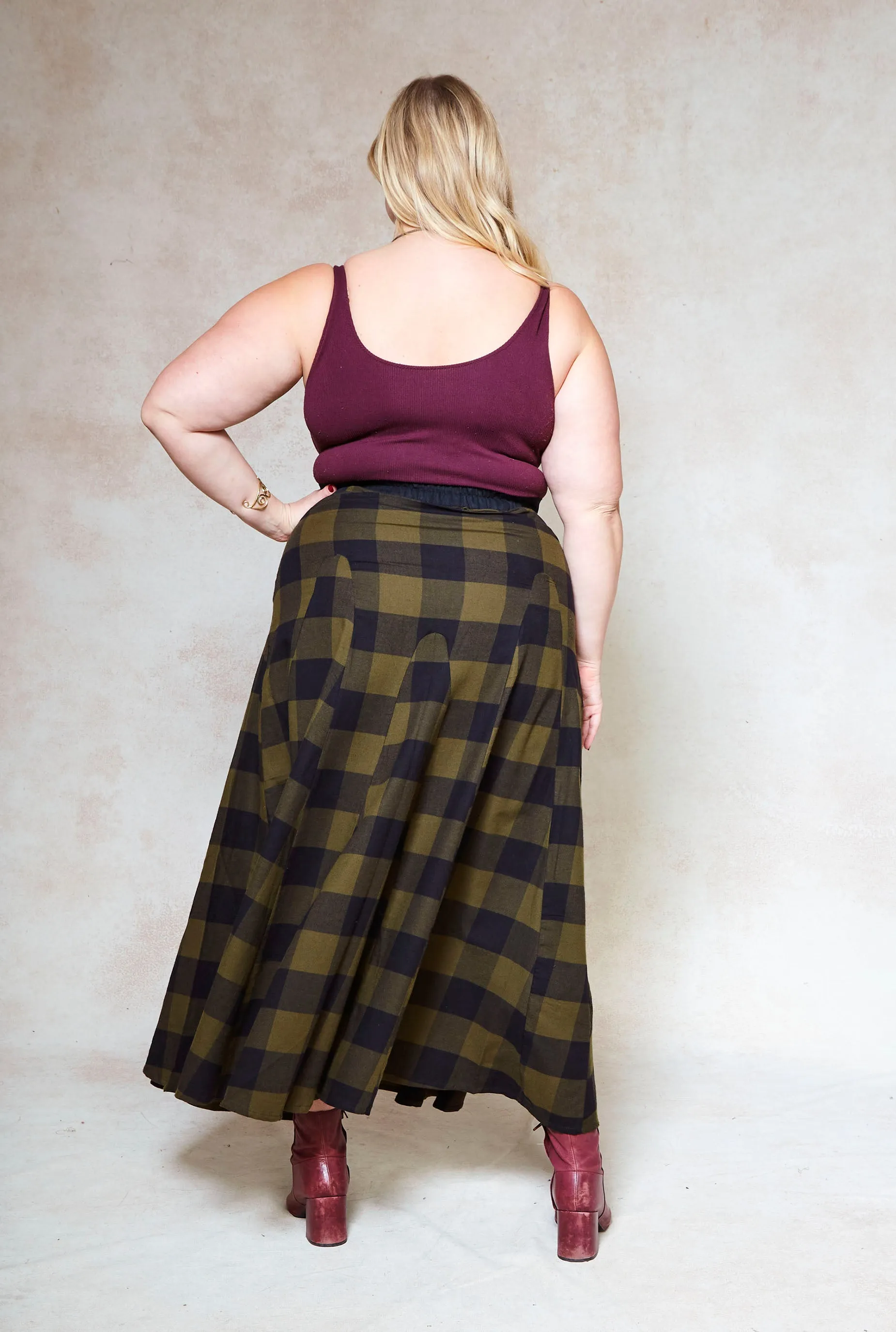 Winona Flannel Skirt