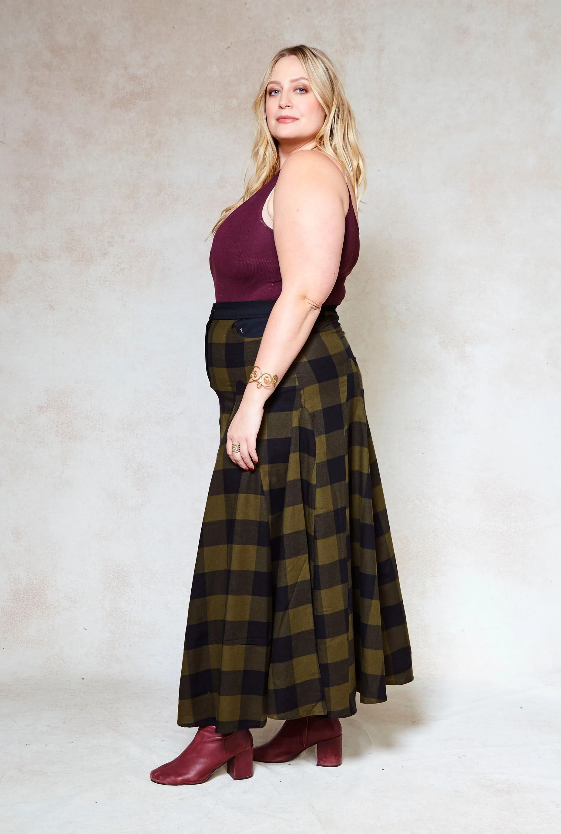 Winona Flannel Skirt