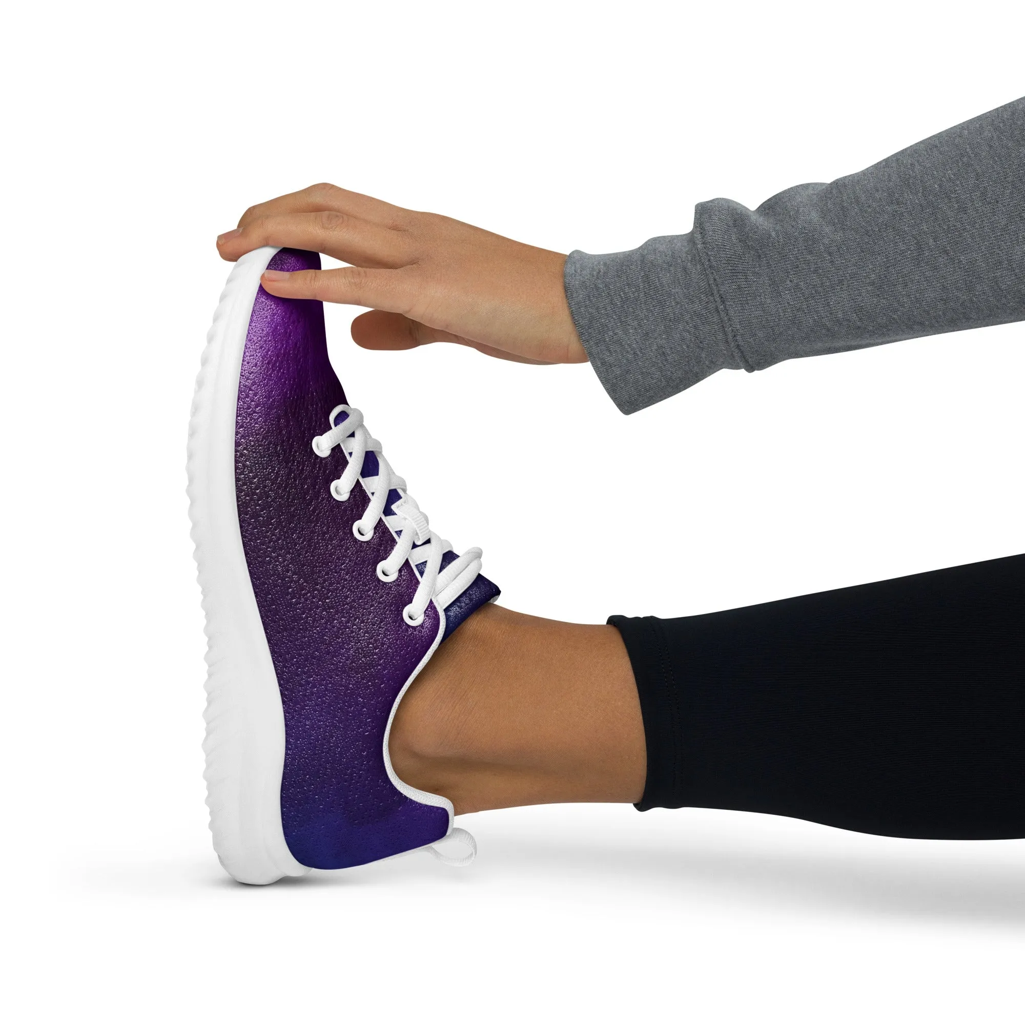 Women’s Purple and Black Athletic Shoes